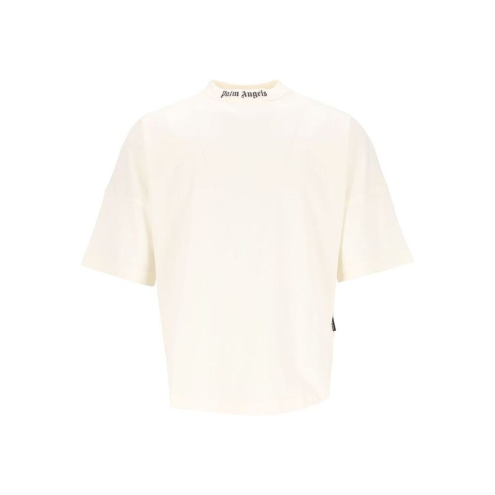 Palm Angels Men Oversized T-Shirt With Classic Logo